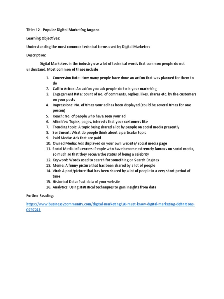 Kamus Istilah Digital Marketing: Panduan Lengkap untuk Pemula dan Profesional