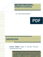 Derecho Procesal Constitucional