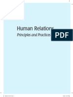 Human Relation in An Organization