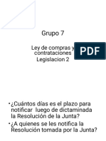 Grupo 7 Presentación  final  Ley de  Contrataciones del Estado