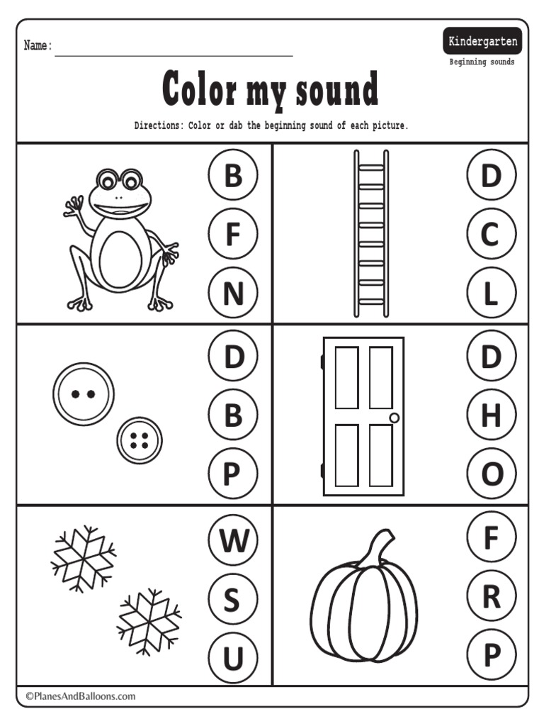 beginning sounds worksheets pdf pdf