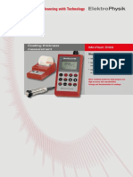 Advancing With Technology: Coating Thickness Measurement Minitest 3100