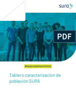 Tablero Caracterización de Población SURA PDF