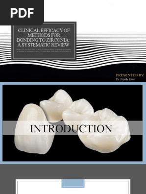 JC 12 Clinical Efficacy Of Methods For Bonding To Zirconia.pptx