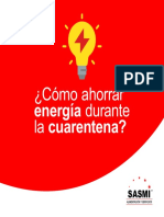 COMO AHORRAR ENERGÍA DURANTE LA CUARENTENA by SASMI PERÚ