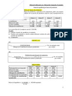 Ejemplo de Punto de Equilibrio Por Líneas de Productos