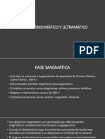 Magmatismo Máfico Y Ultramáfico