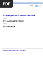 Perjanjian KSO PT A dan PT B | PDF