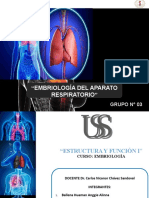 Embriologia Del Aparato Respiratorio