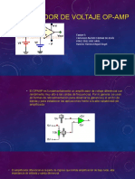 Comparador de Voltaje Op Amp