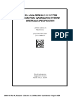 CD Emerald 22 System LIS Interface Specification