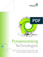 Pyroprocessing Technologies for a Sustainable Energy Future