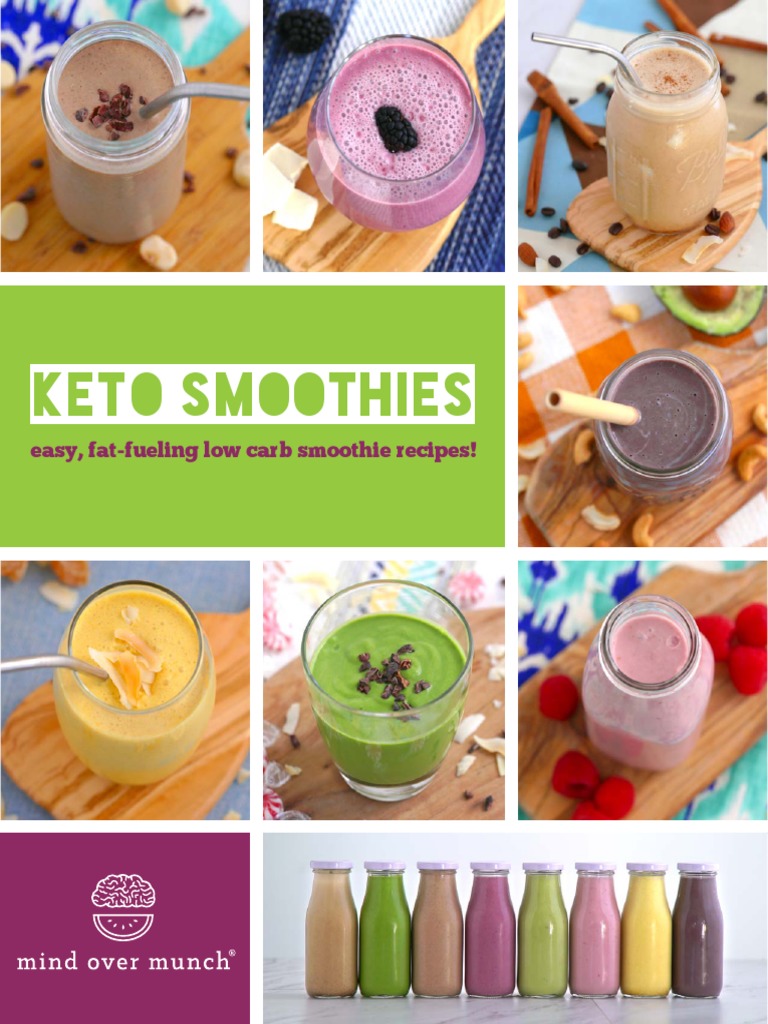 Keto Smoothies: Easy, Fat-Fueling Low Carb Smoothie Recipes! | PDF ...