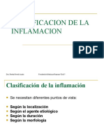 P. Clasificación de La Inflamación