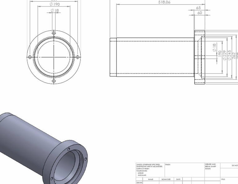 Do Not Scale Drawing Finish: Edges Unless Otherwise Specified ...