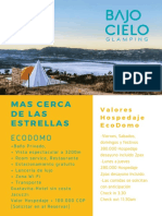 Brochure Bajo El Cielo 2