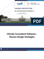 Lecture 19 Fundamentals of Climate Responsive Buildings - II