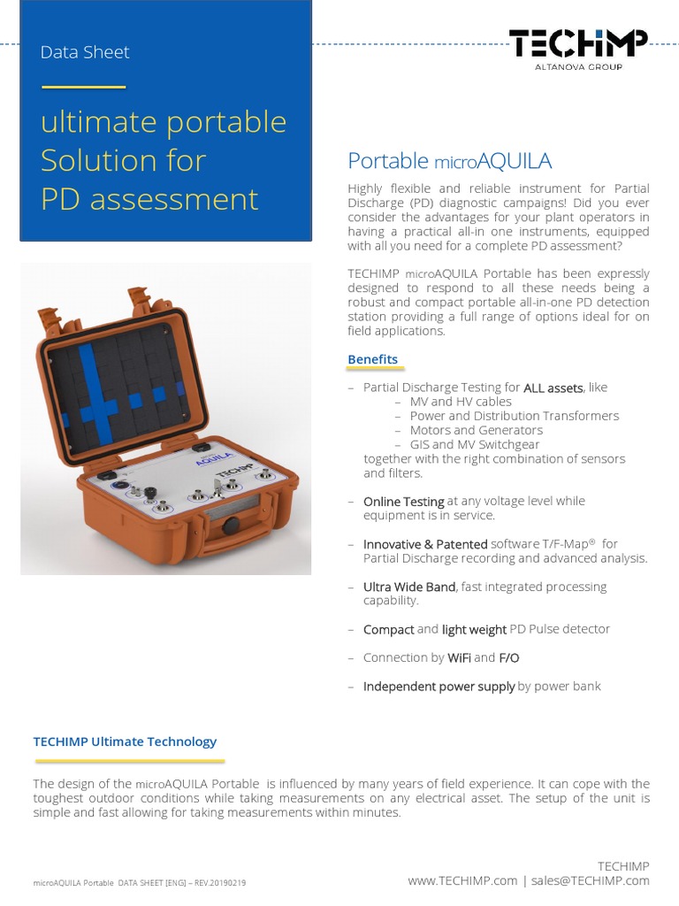 Ultimate Portable Solution For PD Assessment | PDF | Electronics ...