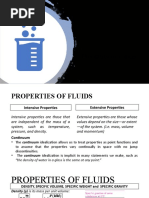 Fluid Properties