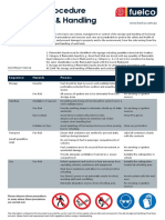 Safe Work: Procedure Fuel Storage & Handling