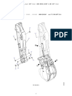 SK260D-8 Arm Parts