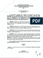 City Ordinance No. 851, s. 2018 - The Revised Charter of Bacolod City College.pdf