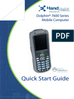 Quick Start Guide: Dolphin® 7600 Series Mobile Computer