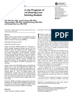 Effect of Diabetes On The Prognosis of SSHL PDF