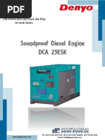 Soundproof Diesel Engine Dca 25esk: The Power You Can Trust, The Way To Work Faster