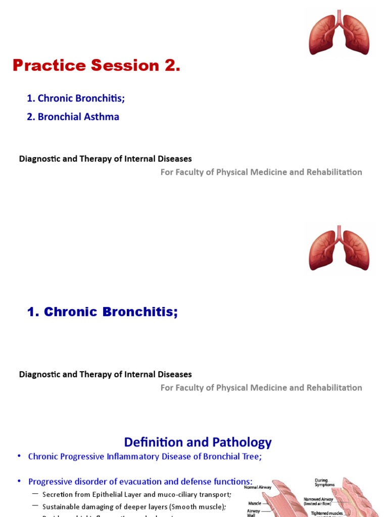 Practice 2 - Chronic Bronchitis - Asthma | PDF | Allergy | Asthma