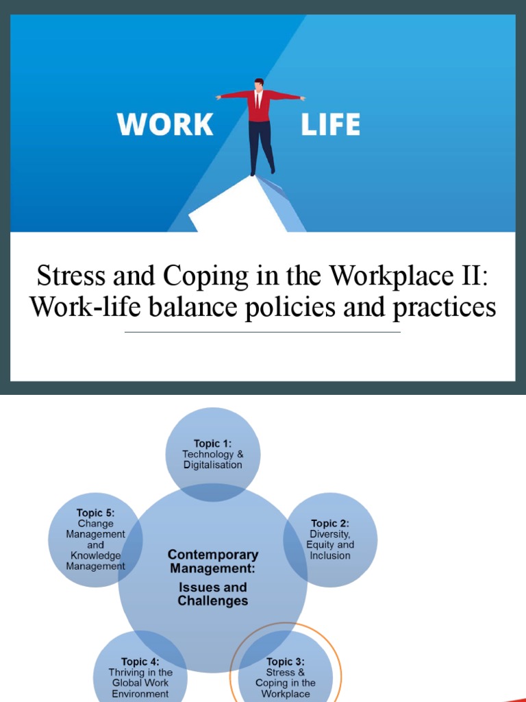 Stress and Coping in The Workplace II: Work-Life Balance Policies and ...