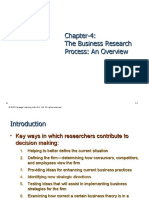 Chapter-4: The Business Research Process: An Overview