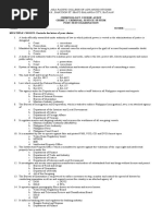 Criminology Course Audit Crime 2-Criminal Justice System Post-Test Examination NAME: - SCORE: - MULTIPLE CHOICE. Encircle The Letter of Your Choice