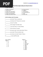 Soal Inggris Kelas 5 Untuk Kinan Docx Indonesian Rupiah Leisure