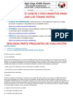 Evaluacion - Acumulativa - I - Lengua Castellana Tercero Dos - 2020 - (1733)