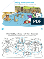 Water Safety Activity