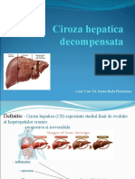 Curs 3 - Ciroza hepatica decompensata