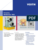 Screening Multiscreen MSS: Voith Paper