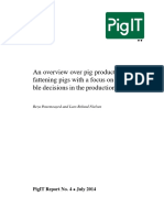 An Overview Over Pig Production of Fattening Pigs With A Focus On Possi-Ble Decisions in The Production Chain