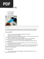 ATM Security and Safety Measures