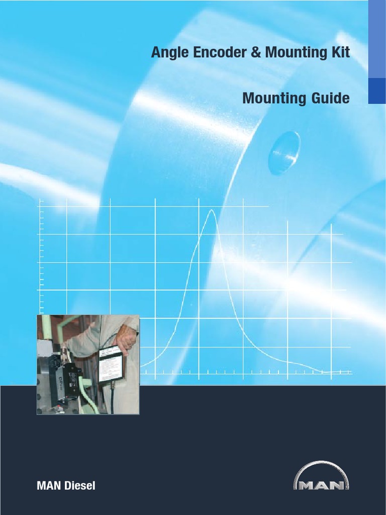 Angle Encoder & Mounting Kit Mounting Guide: MAN Diesel | PDF | Screw ...