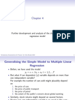 Further Development and Analysis of The Classical Linear Regression Model