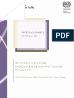 Why People Do Not Buy Microinsurance PDF