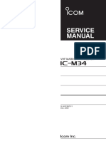 Ic-M34 Service Manual