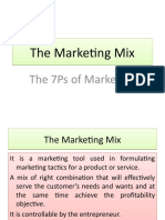 The Marketing Mix