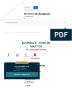 Business and Transfer Taxation by Banggawan PDF