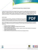 Encuesta Del Consumo de Insumos para La Higiene de Manos