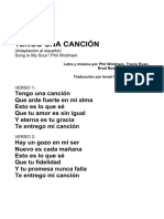 Tengo Una Cancio N Letra PDF