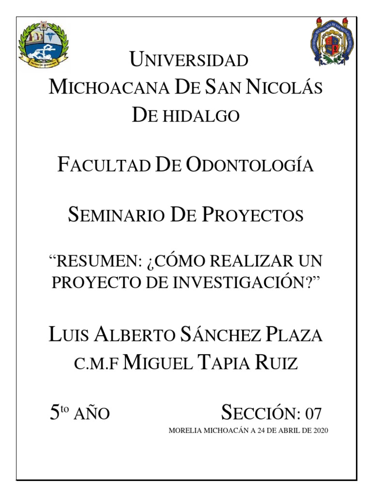 Como Elaborar Un Proyecto de Investigacion | PDF | Hipótesis | Teoría