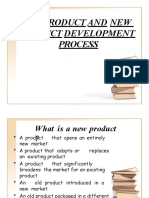 New Product and New Product Development Process